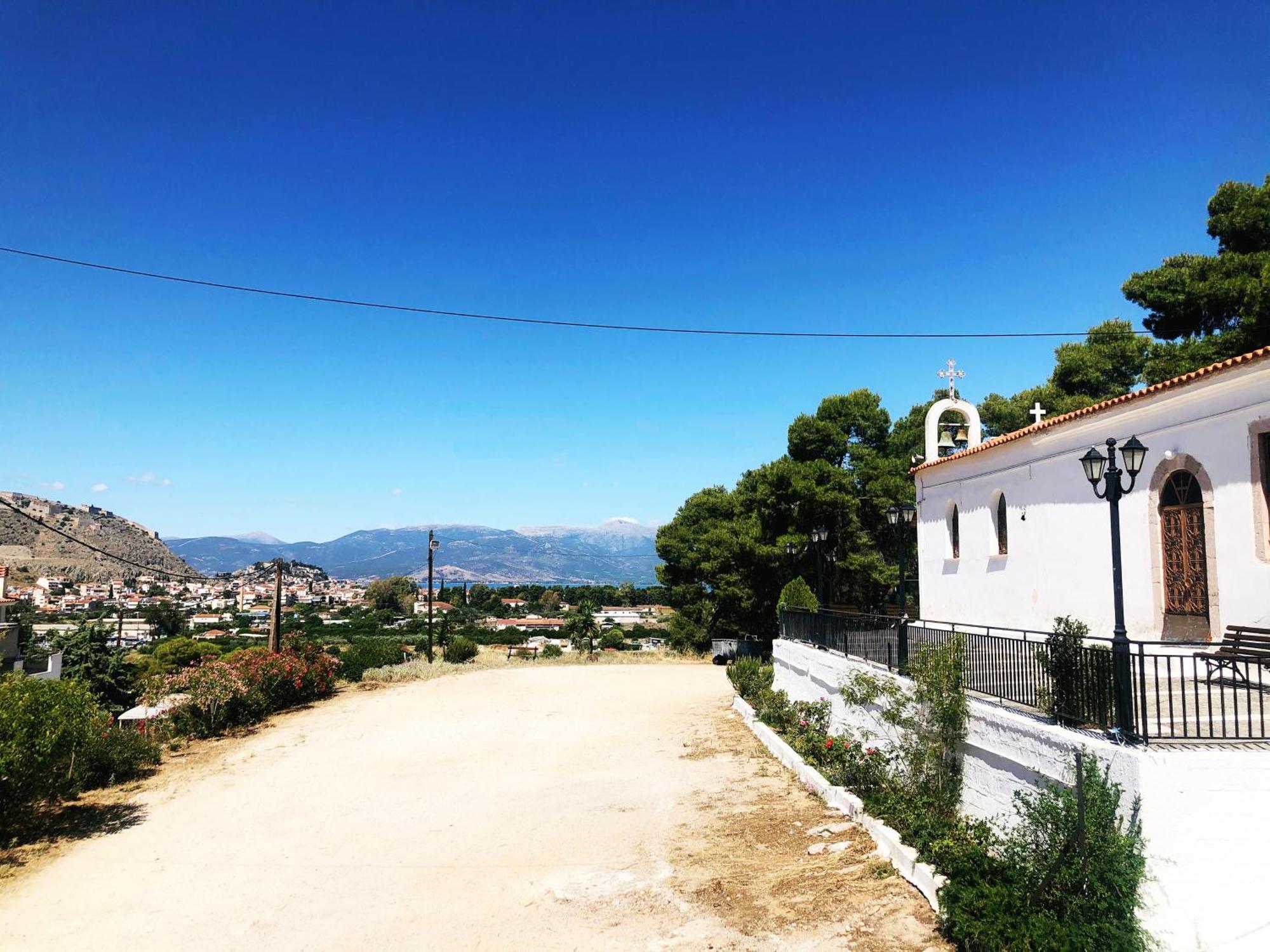 Endless View Home In Nafplio Aria Luaran gambar